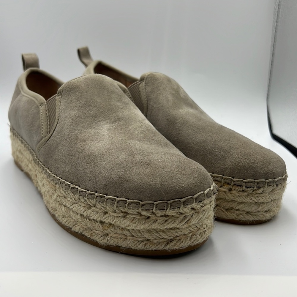 Sam Edelman NEVER WORN grey suede espadrilles